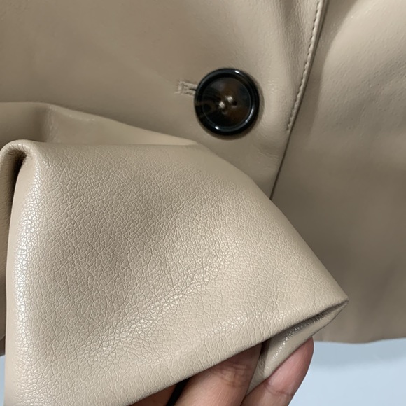 Gifts for Her🎁 Alec Les Filles Faux-leather jacket-S - Picture 6 of 8